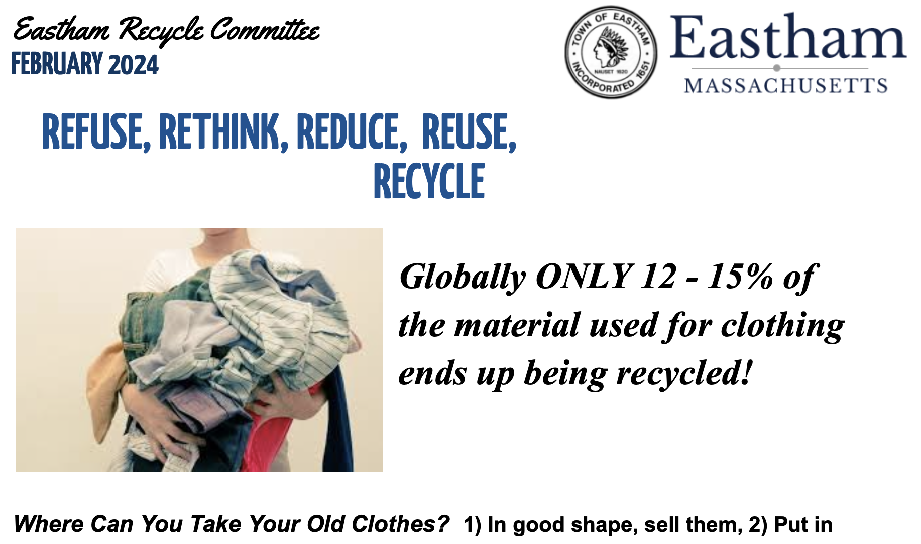 Newsletter: February 2024 (Clothes)